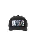 Supreme Embroidered Money Logo 6-Panel Hat Black