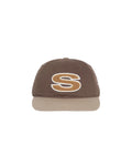 Stussy Low Pro Chenille S Strapback Hat Brown