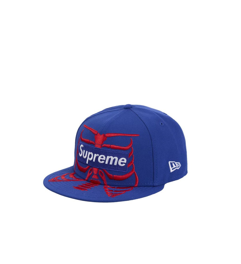Supreme Bones Box Logo New Era 59Fifty Cap Royal