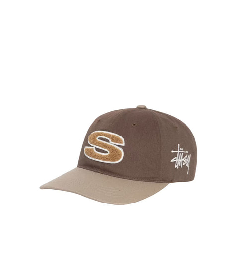 Stussy Low Pro Chenille S Strapback Hat Brown